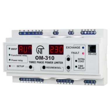 Application of power limiter OM-310 and EM-486 photo