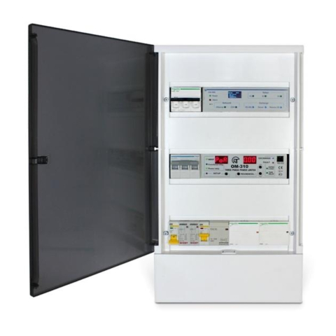 Zarządzanie ogrzewaniem elektrycznym i podgrzewaniem wody Overvis Electroheat