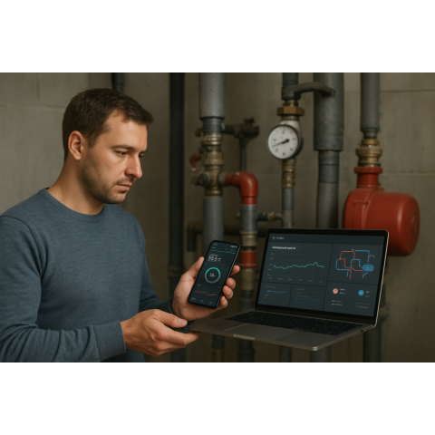 Віддалений моніторинг і телеметрія теплопунктів