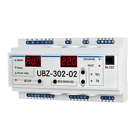 Uniwersalny moduł zabezpieczenia silników UBZ-302-02