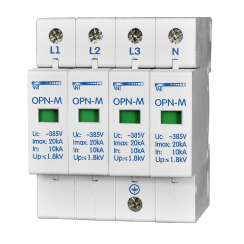 Ogranicznik przepięć impulsowych OPN-M (4S) 10kA