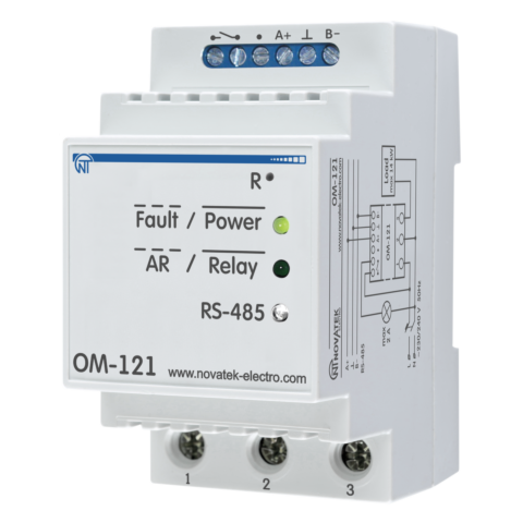Miernik parametrów sieci (ogranicznik poboru mocy) ОМ-121
