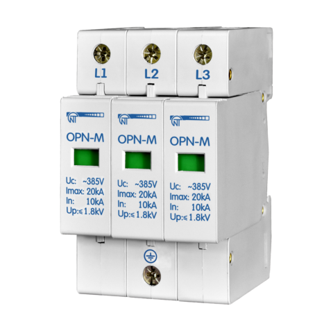 Ogranicznik przepięć impulsowych OPN-M (3S) 10kA
