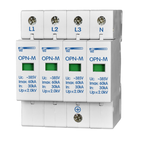 Ogranicznik przepięć impulsowych OPN-M (4S) 30kA