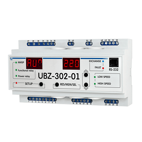 Uniwersalny moduł zabezpieczenia silników UBZ-302-01