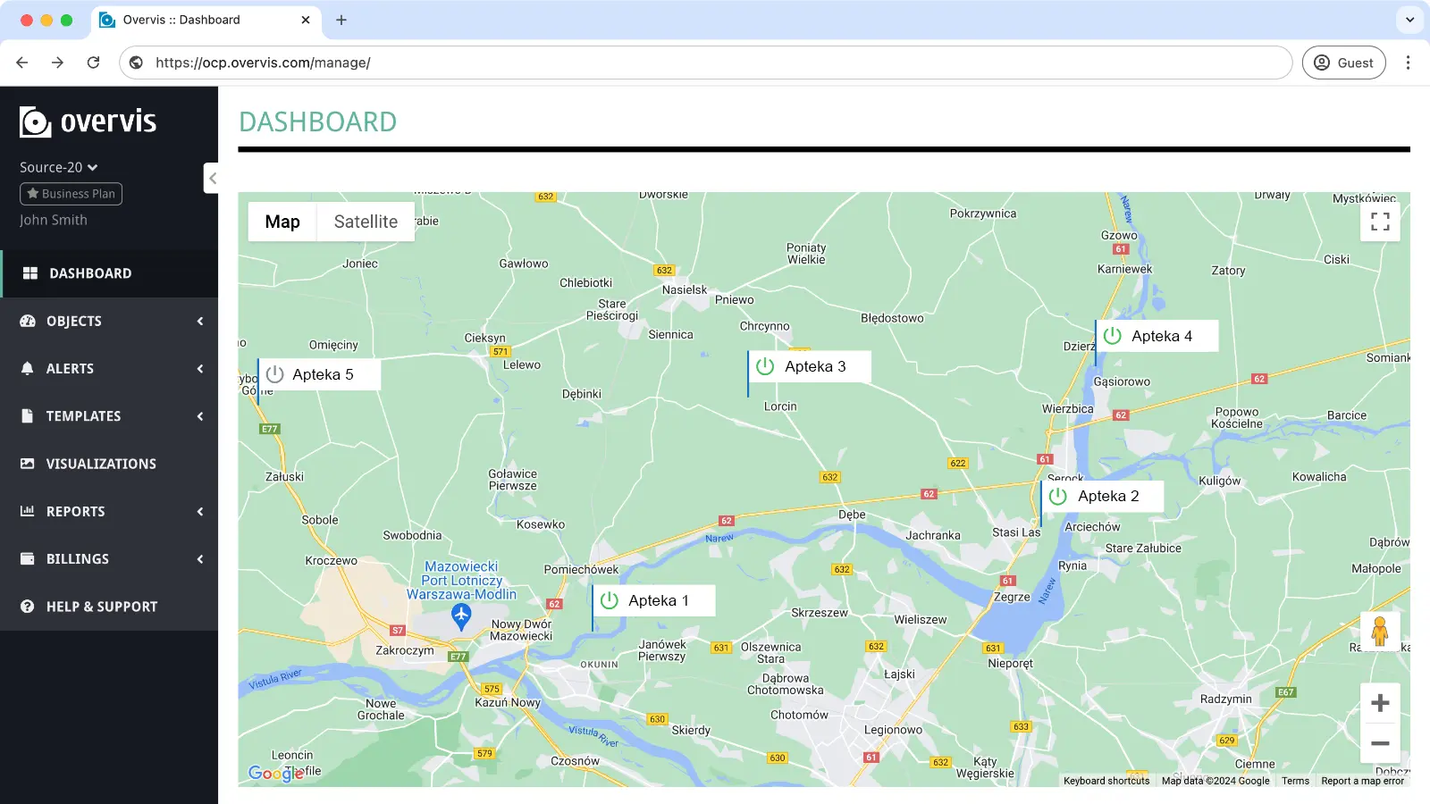 Dashboard apteki